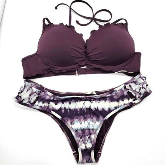 Hobie Other - HOBIE Tie Dye/ Purple Bikini Set